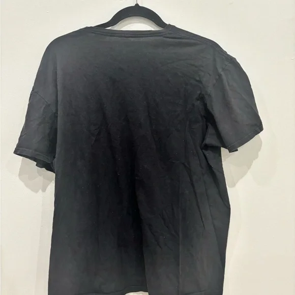 Disney Black Tee with Neon Cheshire Cat and 'We're All Mad Here' Graphic - Picture 4 of 5